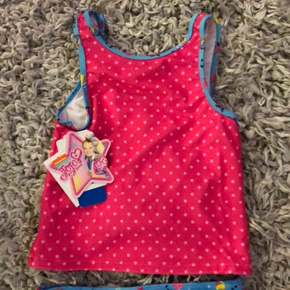NWT JoJo Siwa 2 piece swimsuit girls size 6X - Picture 5 of 7
